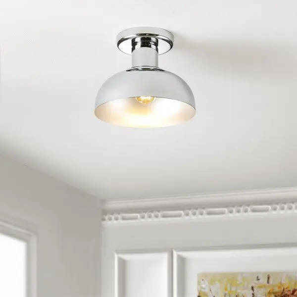 Safavieh Helm Flush Mount - Chrome