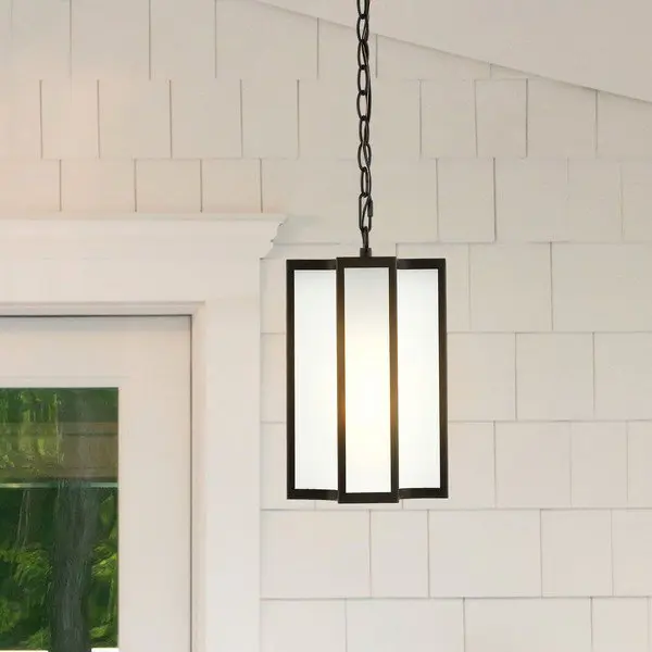 Safavieh Hyla Outdoor Pendant/Black - Black