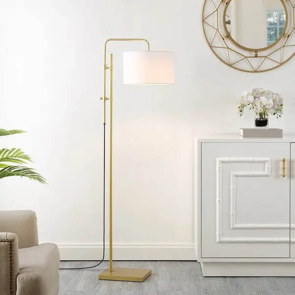 Safavieh Idra Floor Lamp - Gold