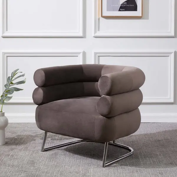Safavieh Jacobson Modern Accent Chair - Dark Gray