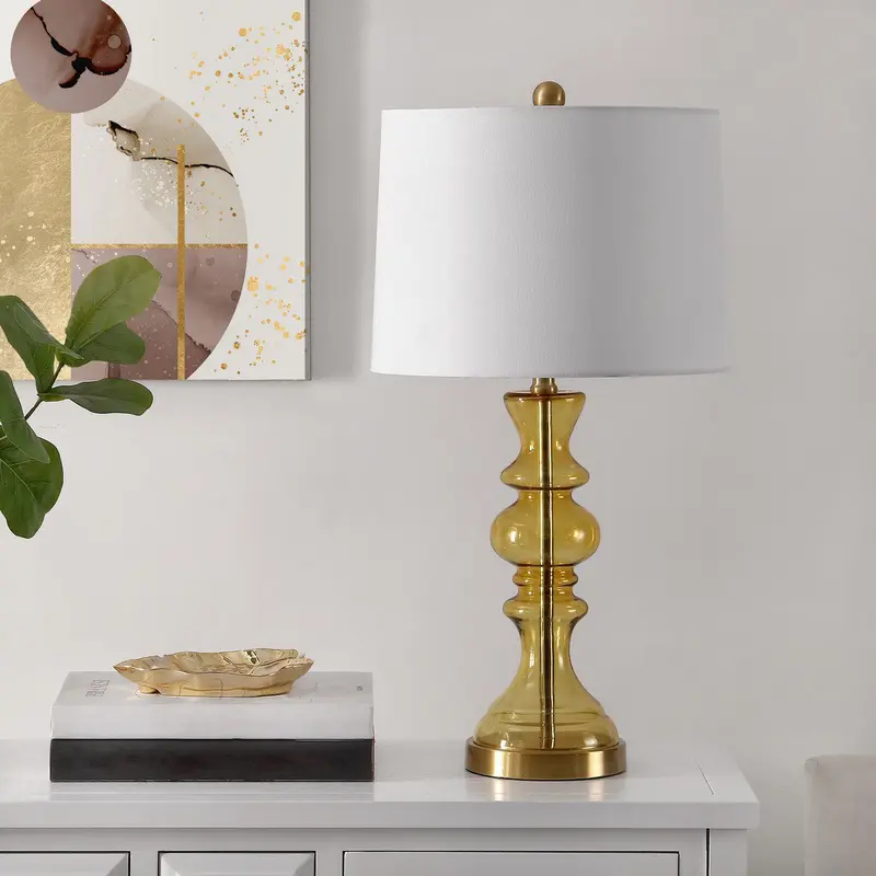 Safavieh Jaiden Table Lamp - Amber