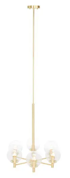 Safavieh Jayde Chandelier - Antique Brass
