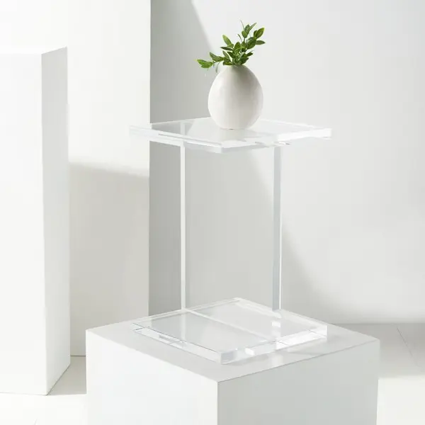 Safavieh Jennabeth Acrylic Accent Table - Clear