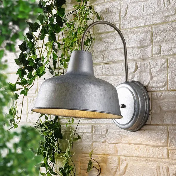 Safavieh Jennine Outdoor Wall Sconce Set Of 2 - Steel