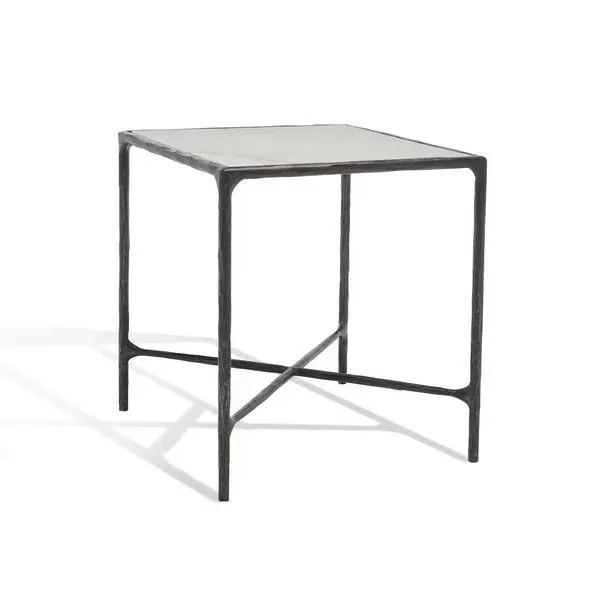 Safavieh Jessa Metal Square End Table - Black
