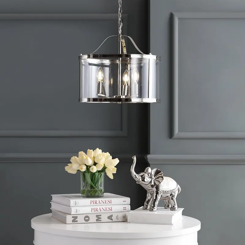 Safavieh Jude Pendant - Shiny Nickel