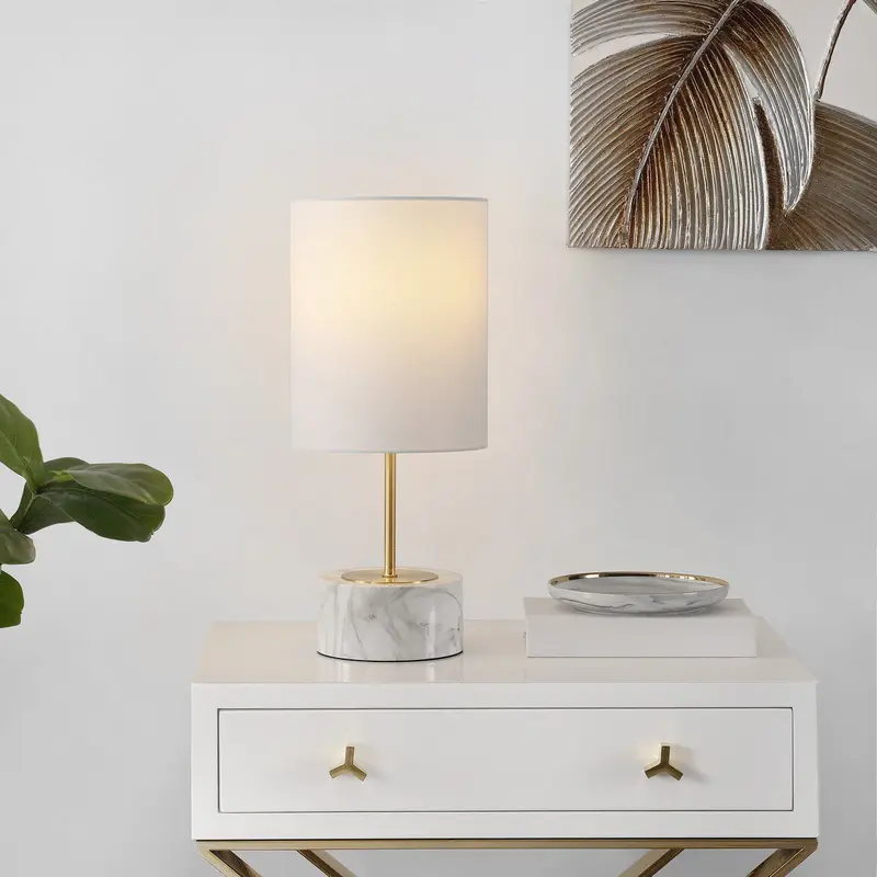 Safavieh Kamilah Iron Table Lamp - White