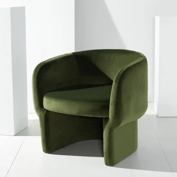 Safavieh Kellyanne Modern Dining Chair - Forest Green