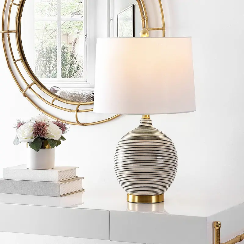 Safavieh Kremp Table Lamp - Grey