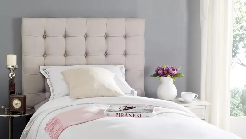 Safavieh Lamar King Headboard King Size - Taupe
