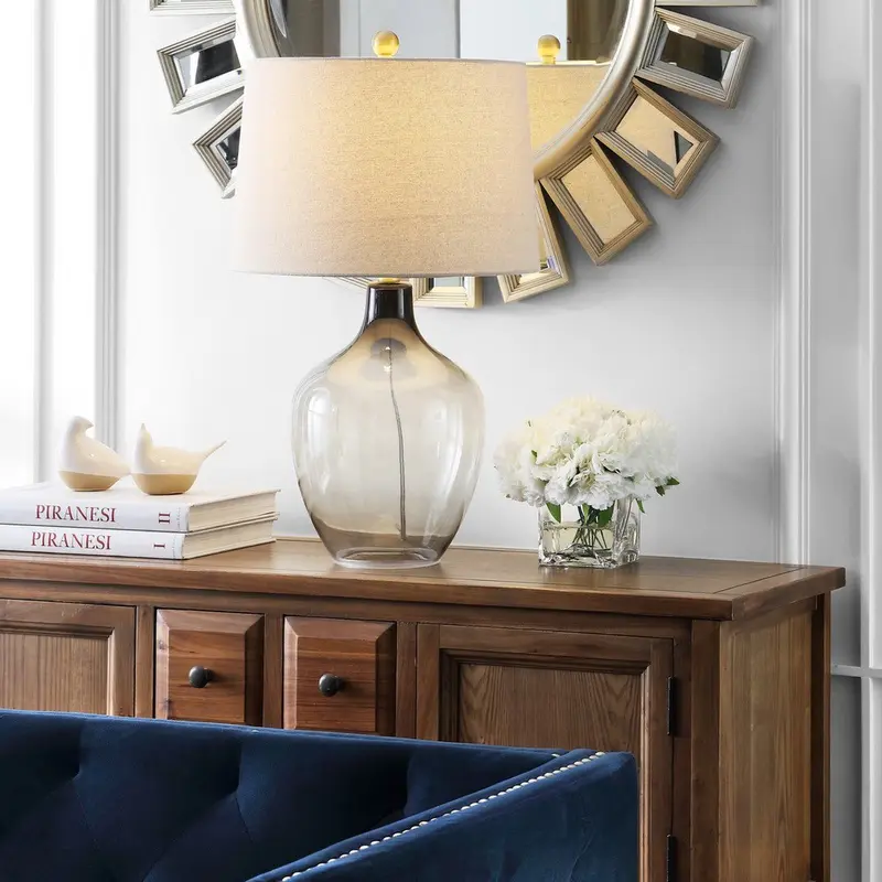 Safavieh Larzen Table Lamp - Ombre Grey