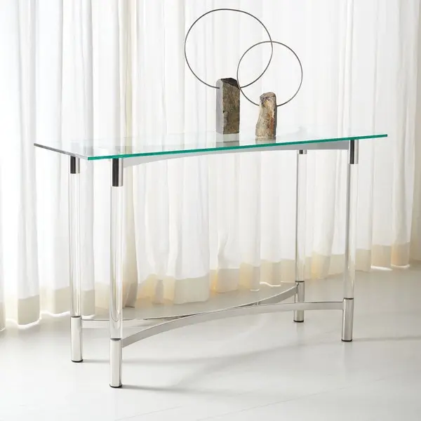 Safavieh Letty Acrylic Console Table - Silver