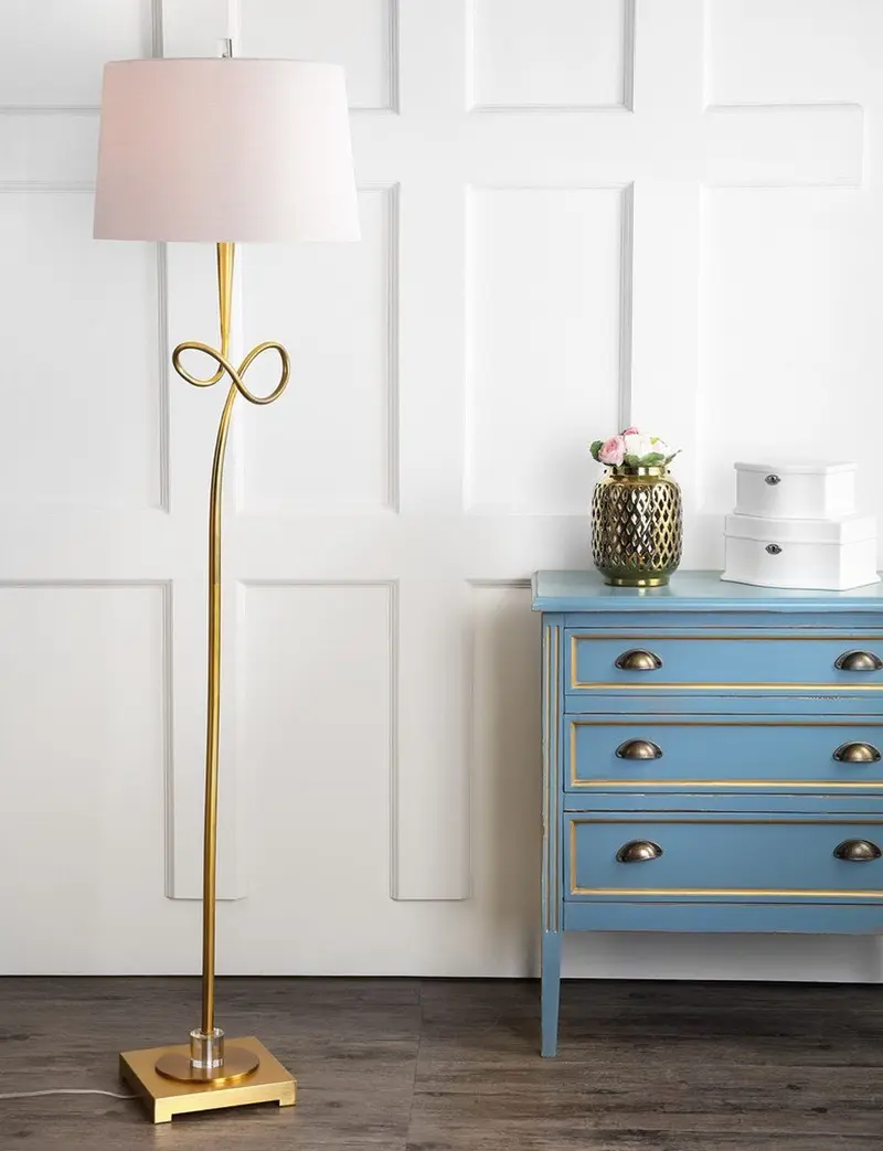Safavieh Liana 66.5-Inch H Floor Lamp - Gold