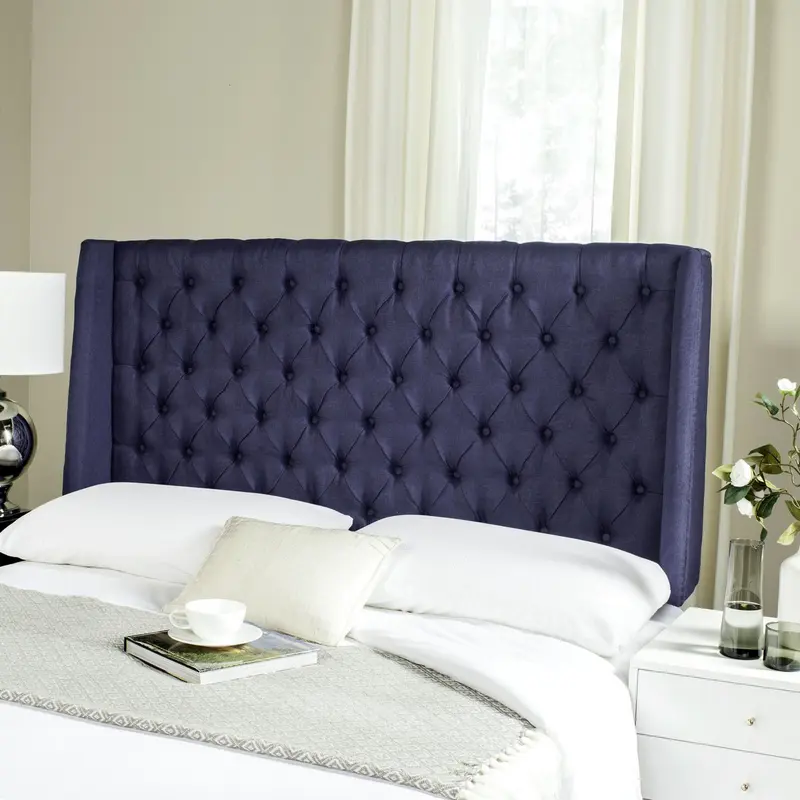 Safavieh London Headboard Full Size - Navy