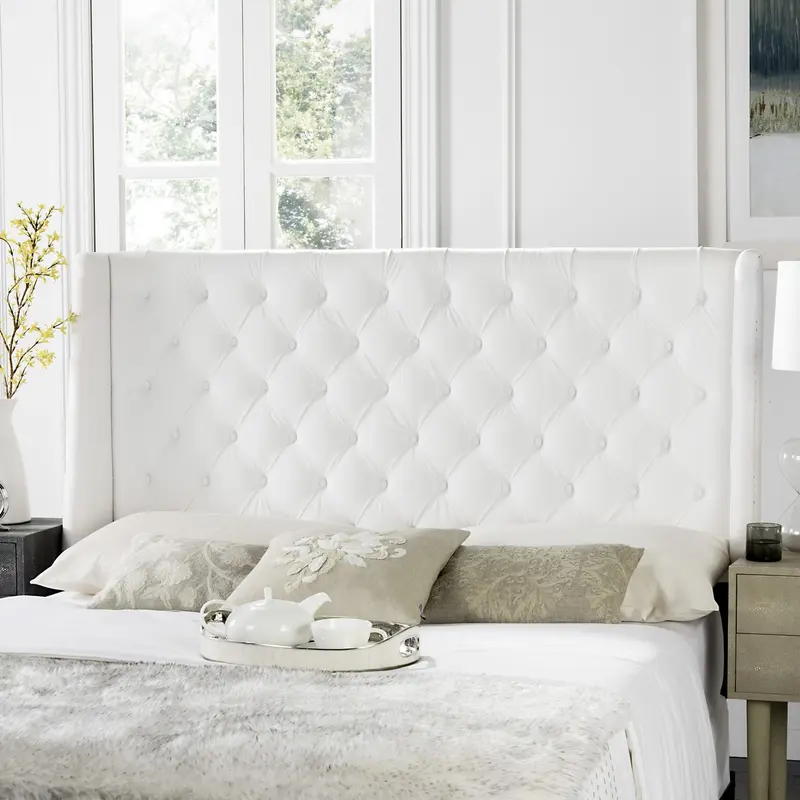 Safavieh London Headboard Full Size - White