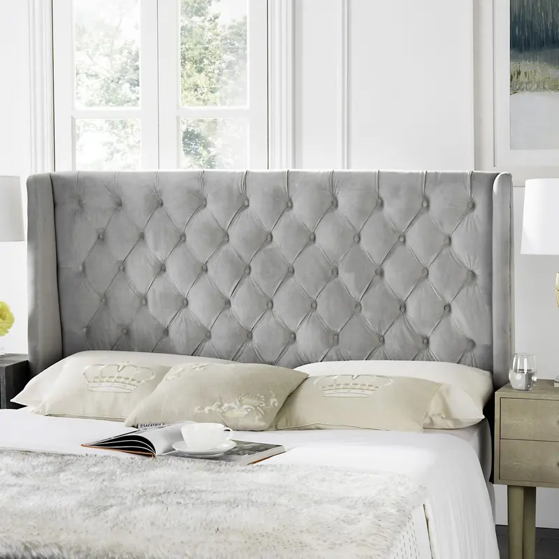 Safavieh London Headboard Queen Size - Pewter