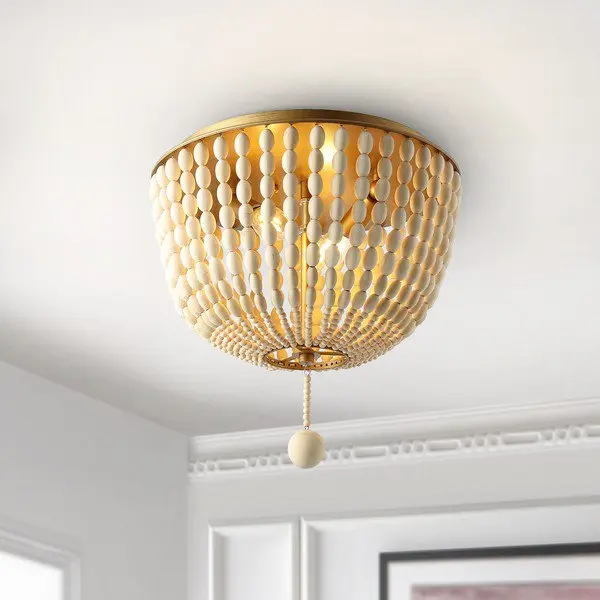 Safavieh Loris Flush Mount - Cream