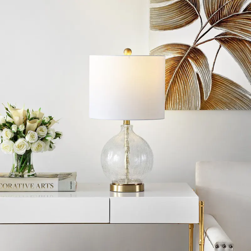 Safavieh Lovell Glass Table Lamp - Clear