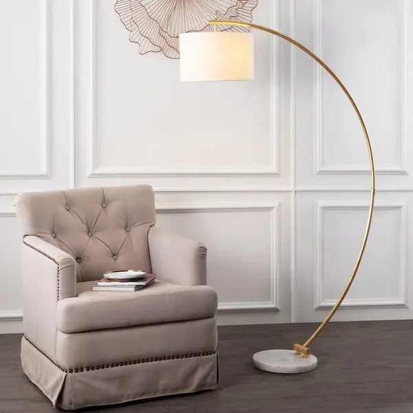 Safavieh Madigan Floor Lamp - Gold
