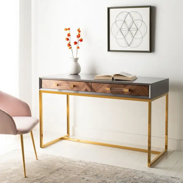 Safavieh Marty Modern Desk - Gray