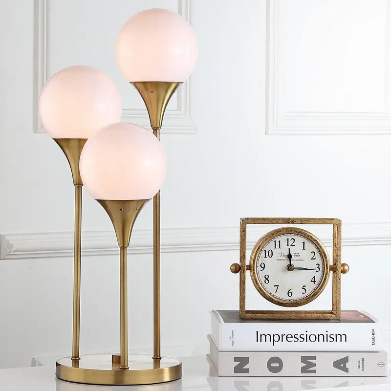 Safavieh Marzio 25.2-Inch H Table Lamp - Brass Gold