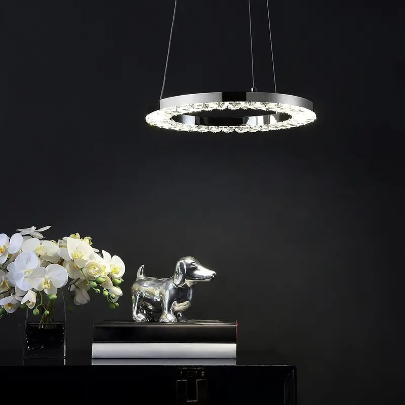 Safavieh Messon Led Pendant - Chrome