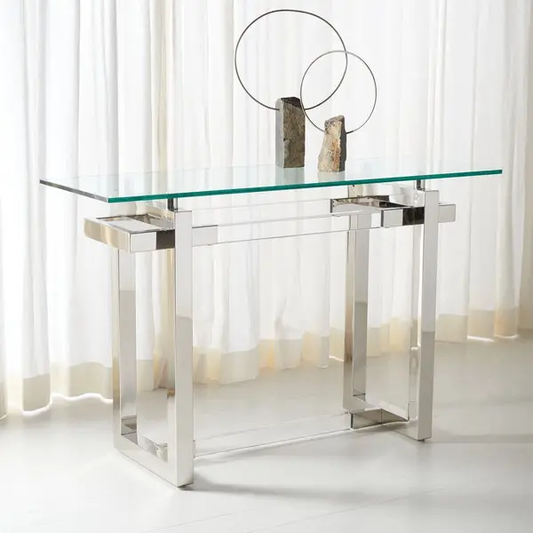 Safavieh Montrelle Acrylic Console Table - Silver