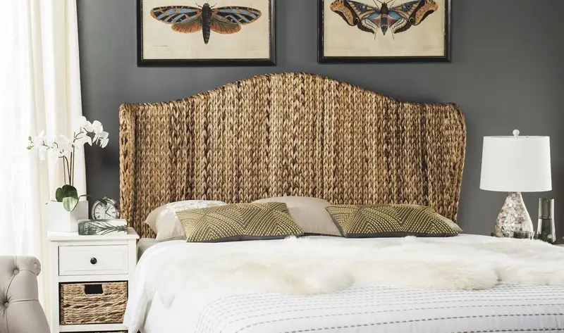 Safavieh Nadine Headboard King Size - Natural