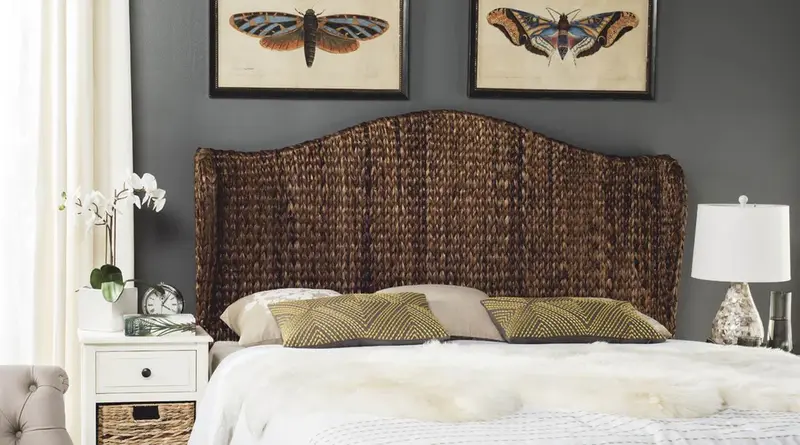 Safavieh Nadine Headboard Twin Size - Brown