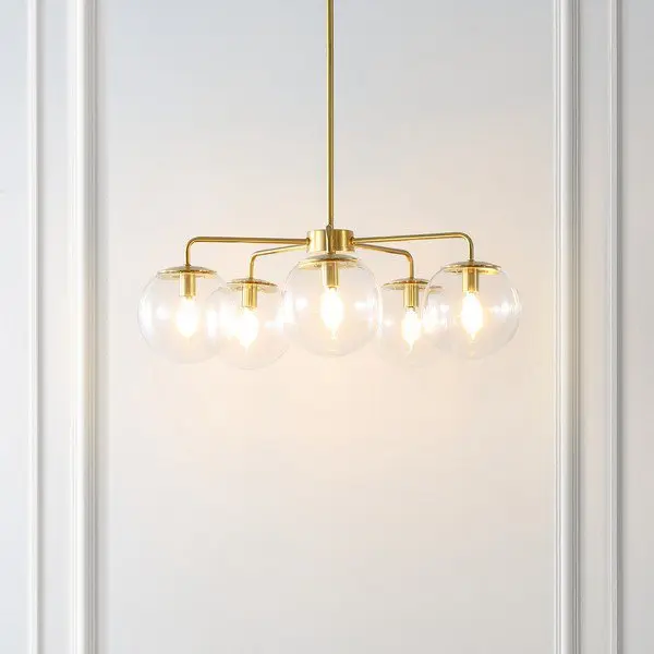 Safavieh Negara Chandelier - Satin Brass