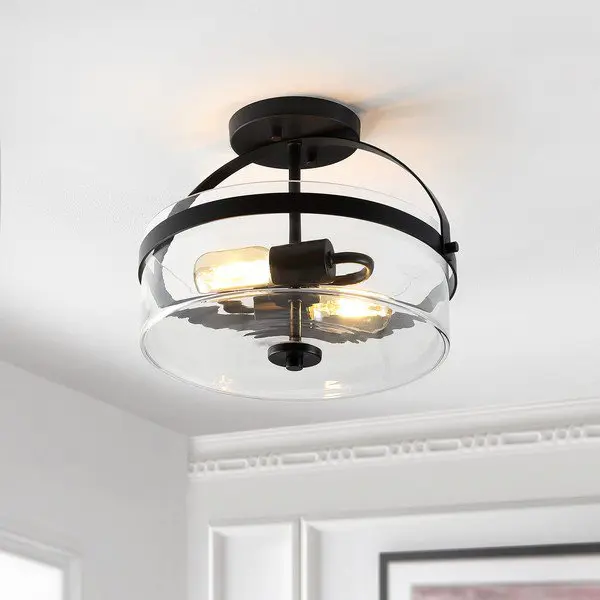 Safavieh Nensor Flush Mount - Black