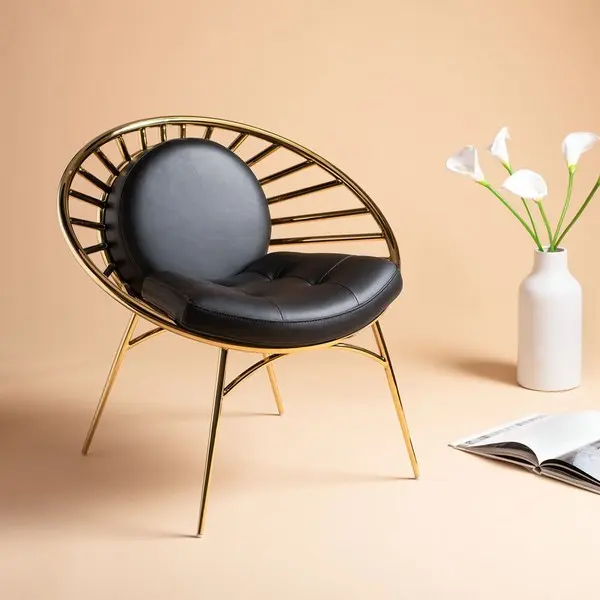 Safavieh Nina Hoop Chair - Black