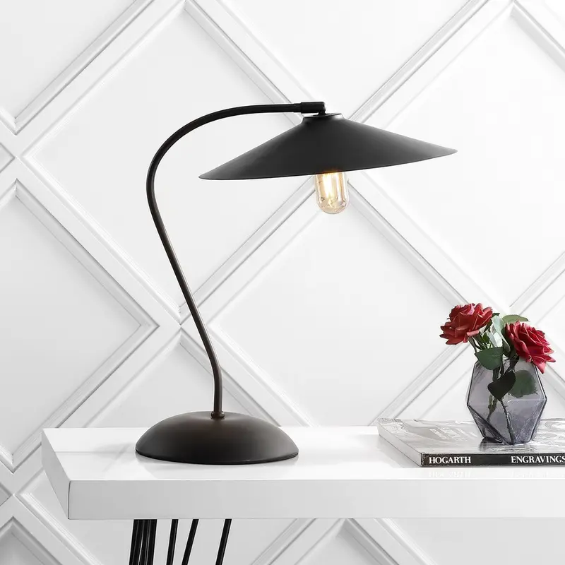Safavieh Orla 31-Inch H Table Lamp - Wood Finish