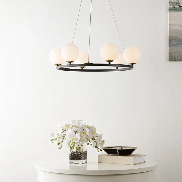 Safavieh Pomona Chandelier - Matte Black