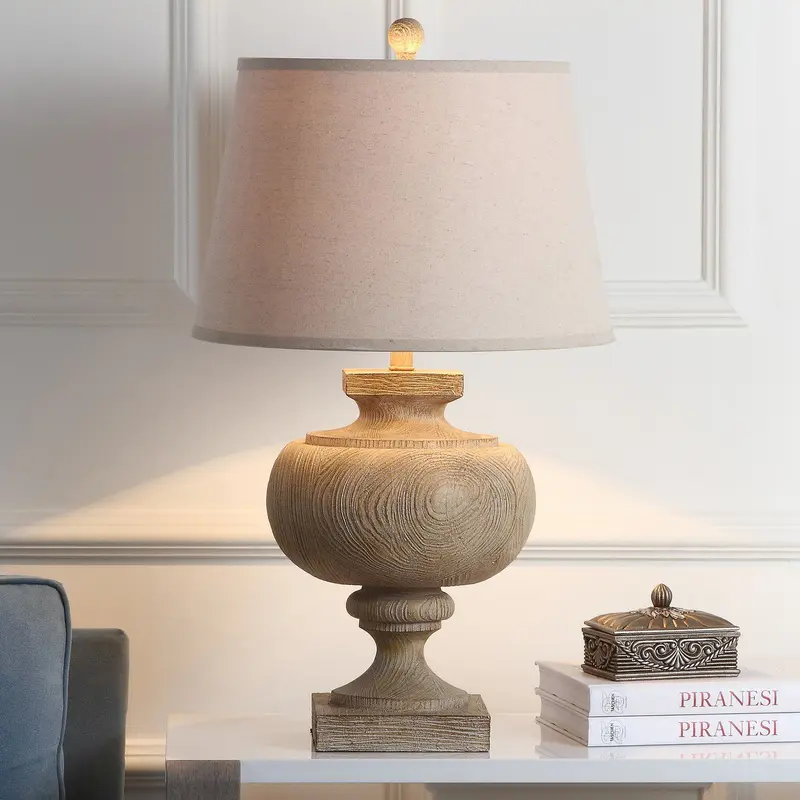 Safavieh Prescott 31-Inch Wood Table Lamp - Wood Finish