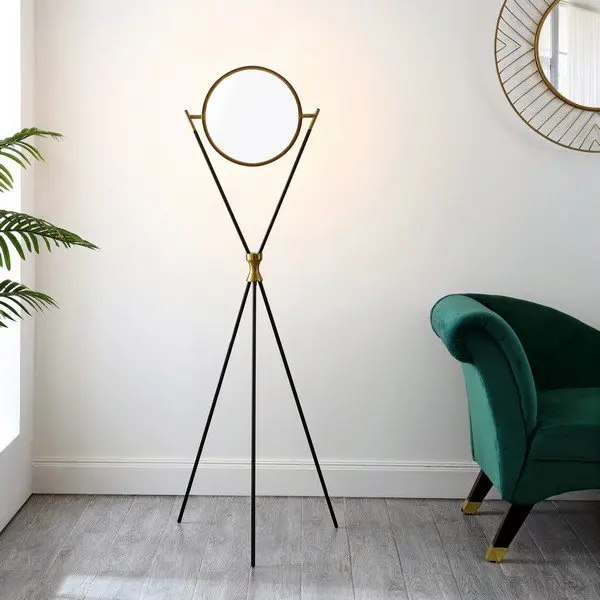 Safavieh Rana Floor Lamp - Black