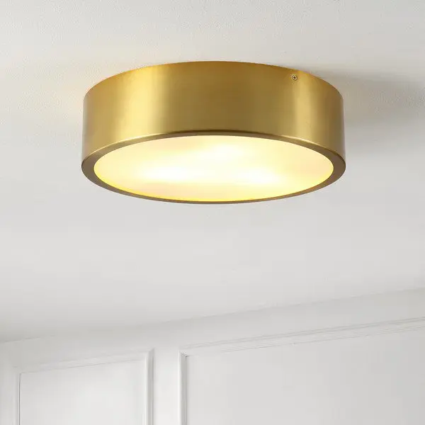 Safavieh Reda Flush Mount - Brass