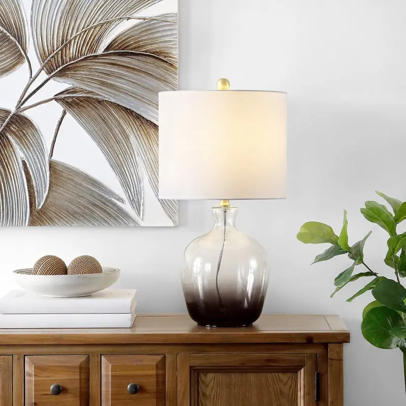 Safavieh Remzi Table Lamp - Ombre Grey