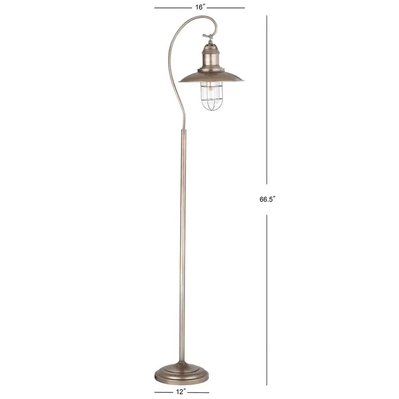 Safavieh Romelo Floor Lamp - Silver
