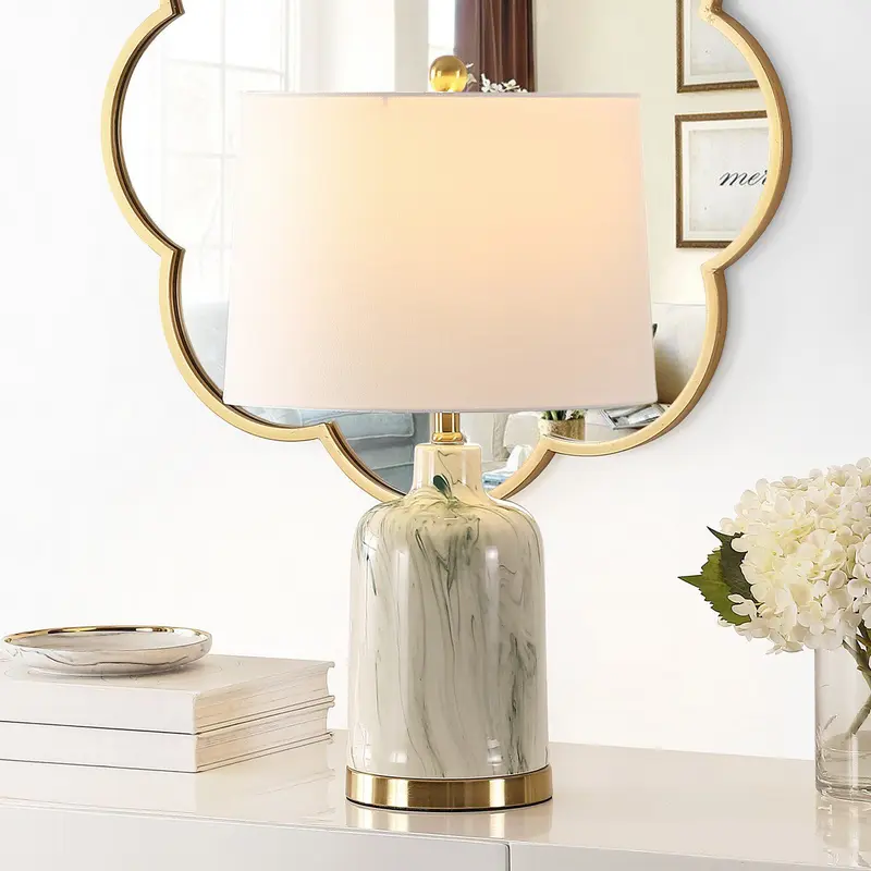 Safavieh Sage Ceramic Table Lamp - Green