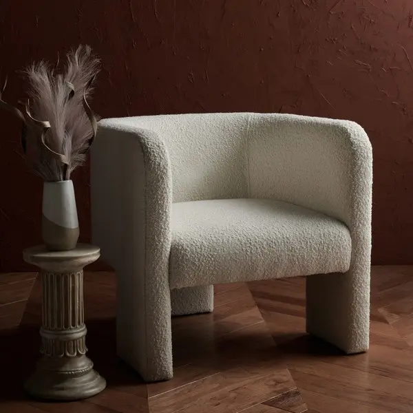 Safavieh Sammie 3 Leg Accent Chair - Ivory