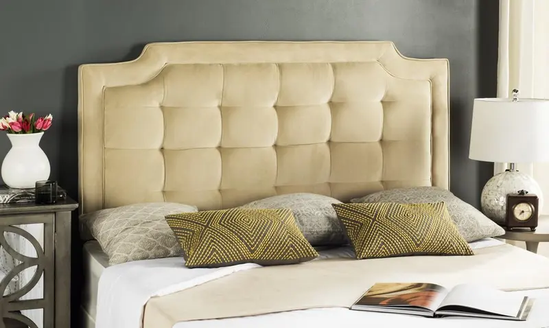 Safavieh Sapphire Headboard Full Size - Pewter