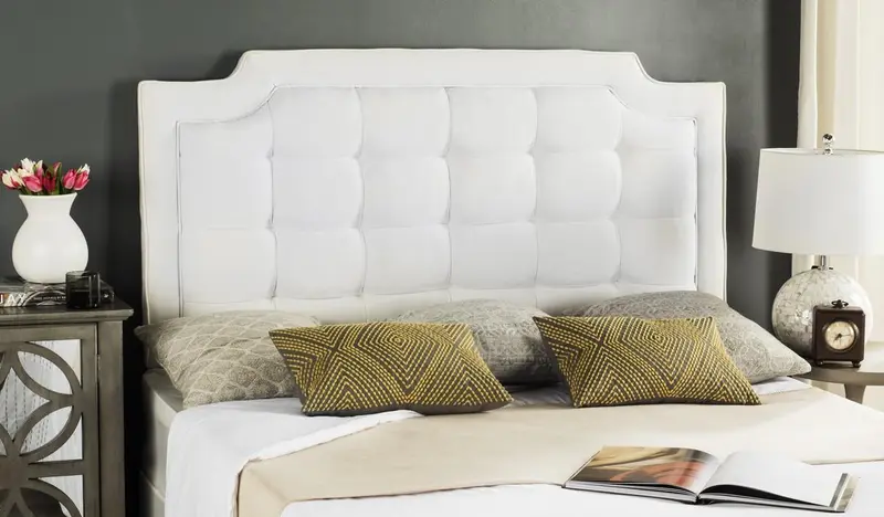 Safavieh Sapphire Headboard King Size - Creme