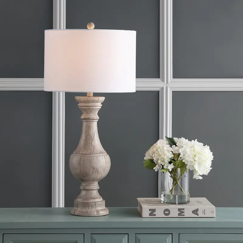 Safavieh Savion Table Lamp Set Of 2 - White Wash