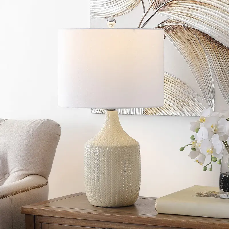 Safavieh Secia Table Lamp - Cream