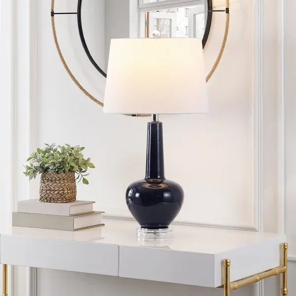 Safavieh Selmi Table Lamp - Navy