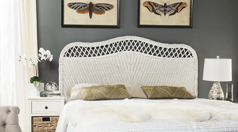 Safavieh Sephina Headboard Full Size - White