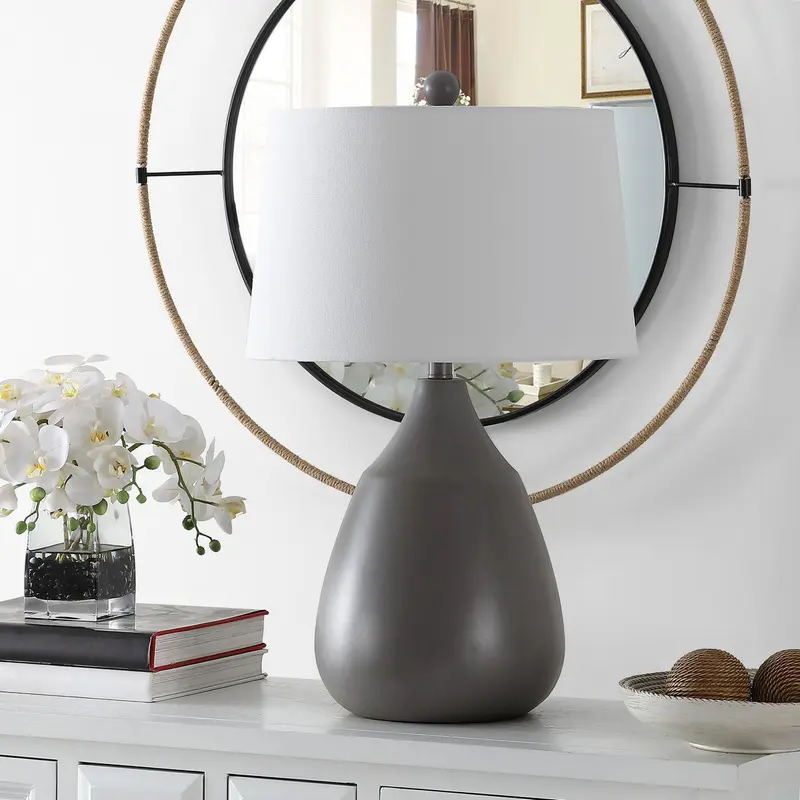 Safavieh Sinrus Table Lamp - Grey