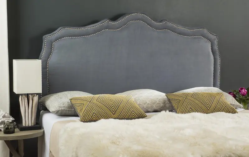 Safavieh Skyler Headboard Queen Size - Grey