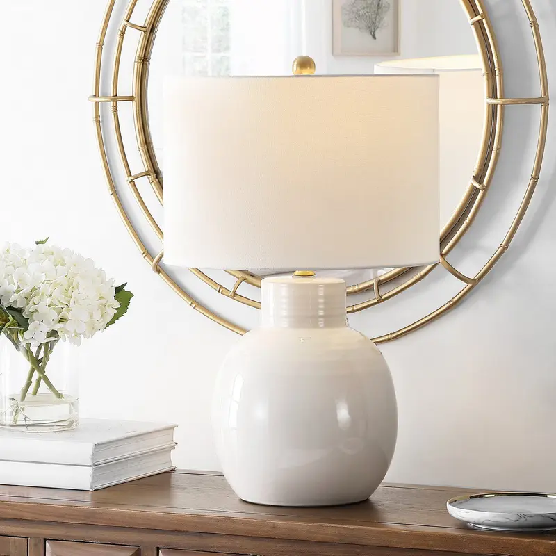 Safavieh Syra Table Lamp - Ivory